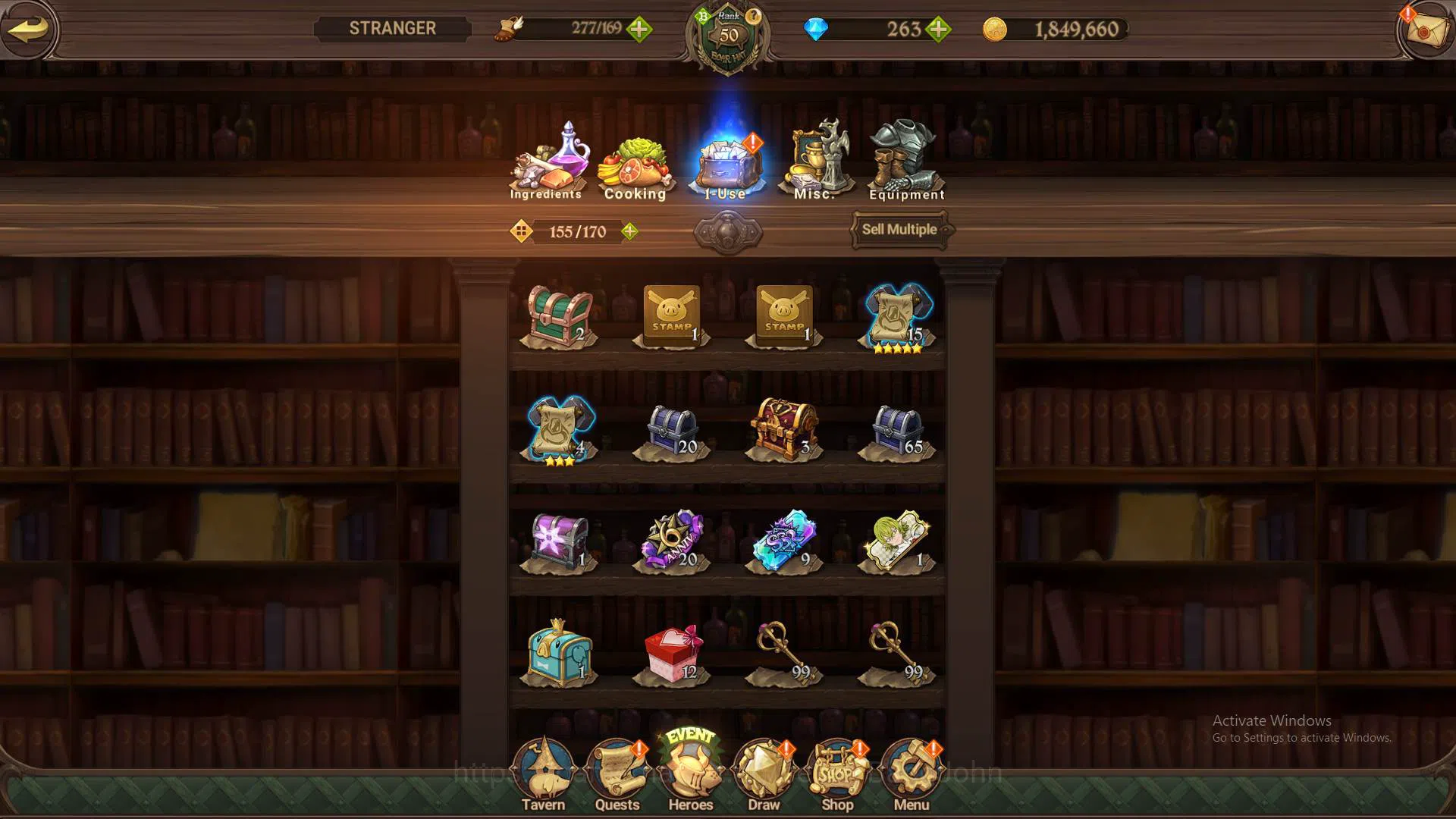 The Seven Deadly Sins: Grand Cross Accounts Others ASIA|3.1M CC|DM 263|2 Collab ST|UR 5