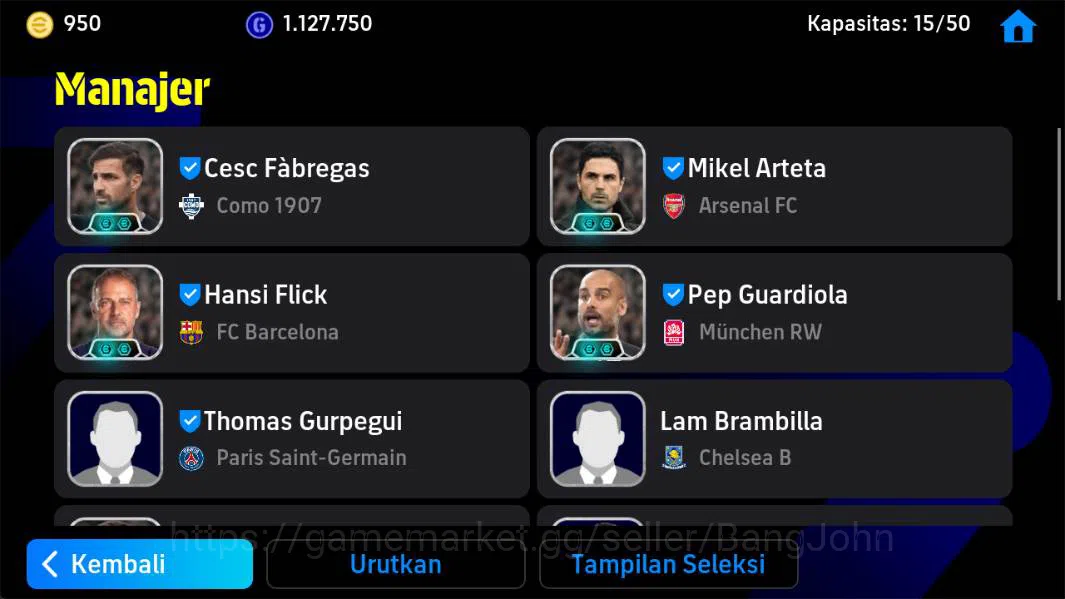 eFootball Accounts Power 3158, Marco reus epic, X Alonso epic, M rash image 2