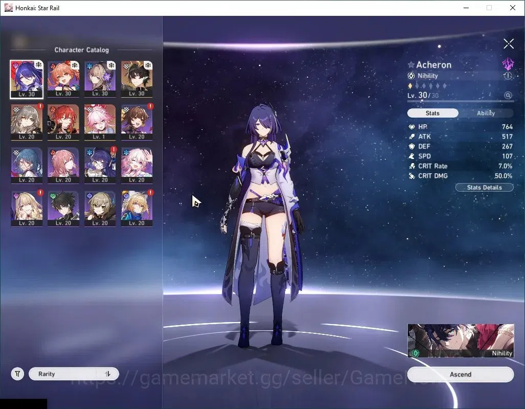 Honkai Star Rail Accounts Asia|TL 18|2 Golden Companion Spirit|3 Limited|Ach image 4