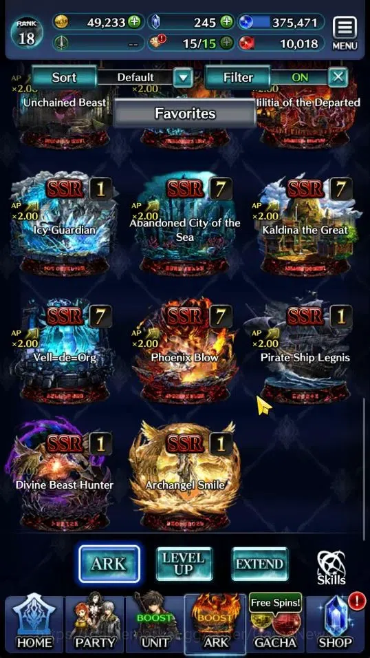 Last Cloudia Accounts Endgame GLOBAL|Rank 18|Top Tier Unit [M Archbeing Megius,Telestio,G Lilaha,E Soleil,New Year Kynei]| 1 5