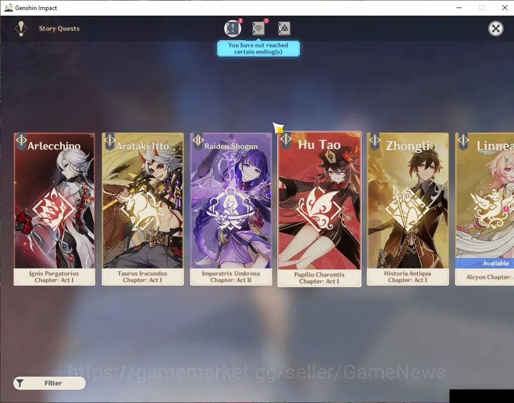 Genshin Impact Accounts ASIA|AR56|4Limited+1(*5Weapon)|Prime Flins|Varka,F image 12