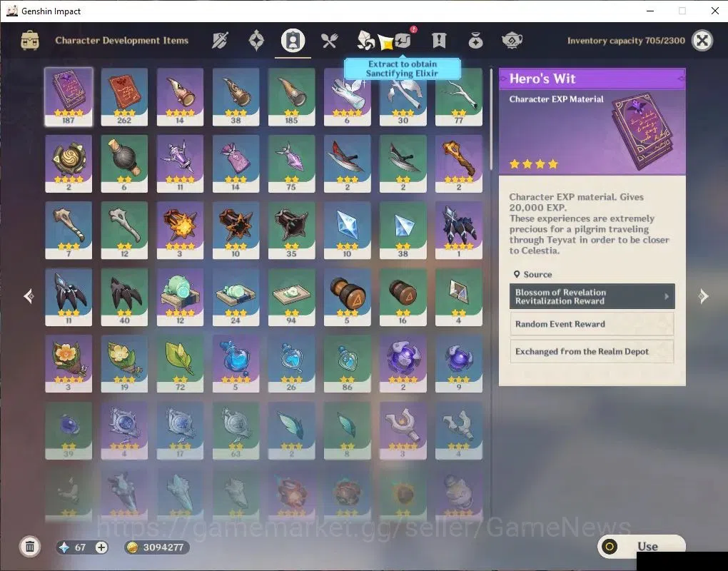Genshin Impact Accounts ASIA|AR56|4Limited+1(*5Weapon)|Prime Flins|Varka,F image 7