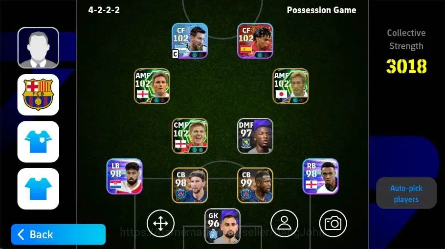 eFootball Accounts Mobile|PW 3018|Steven Gerrard Epic,Hidetoshi Nakat image 1