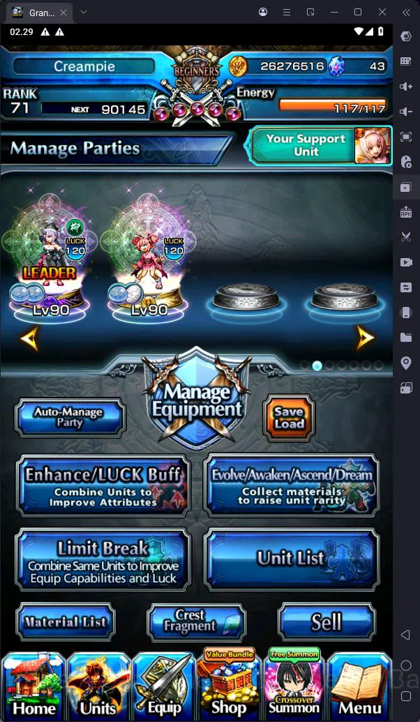 Grand Summoners Accounts [GLOBAL] Rank 71 | 5 Ascend | Demon Lord Rimuru TW image 12