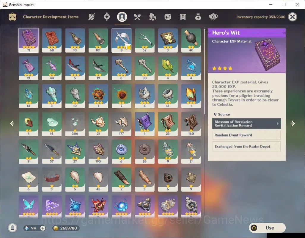 Genshin Impact Accounts Others ASIA|AR 40|3 Limited + 1 (*5 Weapon)|Citlali C1,Mavuika,Yelan|Bloodsoaked Ruins|Mc 6