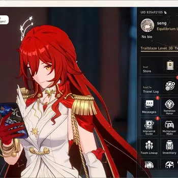 Honkai Star Rail Accounts Others ASIA | TL 30 | 3 Limited [Himeko-Nova, Saber, Gilgamesh]| 1 Golden Companion Spirit