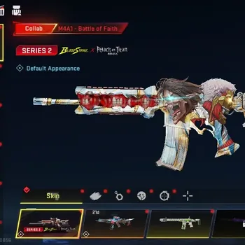 Blood Strike Accounts Collab Skin Asia|Collab AOT M4A1 Battle of Faith,TokRev MCX,FN2000,Bleach Uzi Zangetsu,Toshiro|Meele