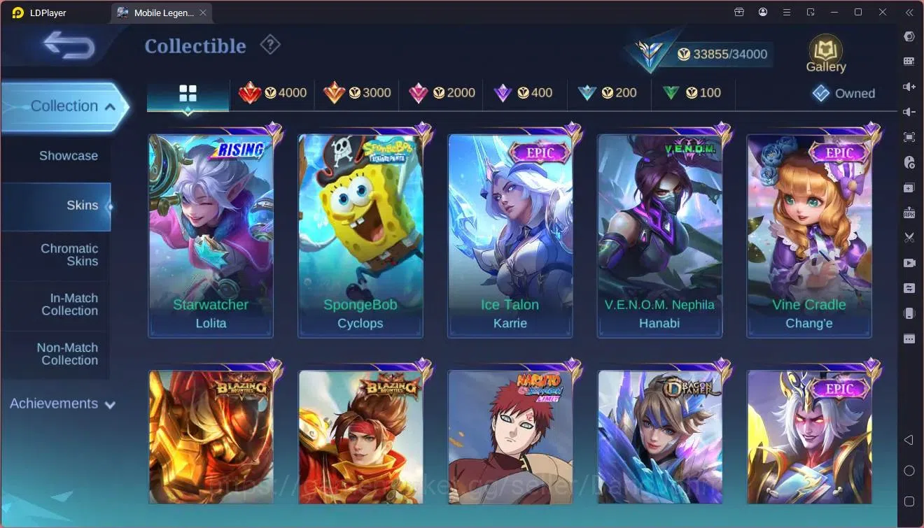Mobile Legends: Bang Bang Accounts Global|Skin 127|Expert|KOF Karina|Prime Granger|5- image 10