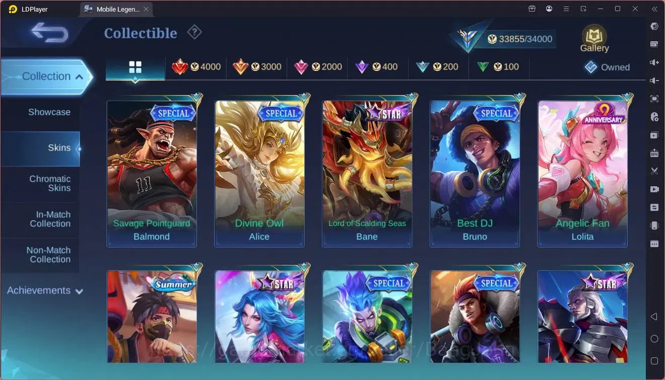 Mobile Legends: Bang Bang Accounts Global|Skin 127|Expert|KOF Karina|Prime Granger|5- image 13