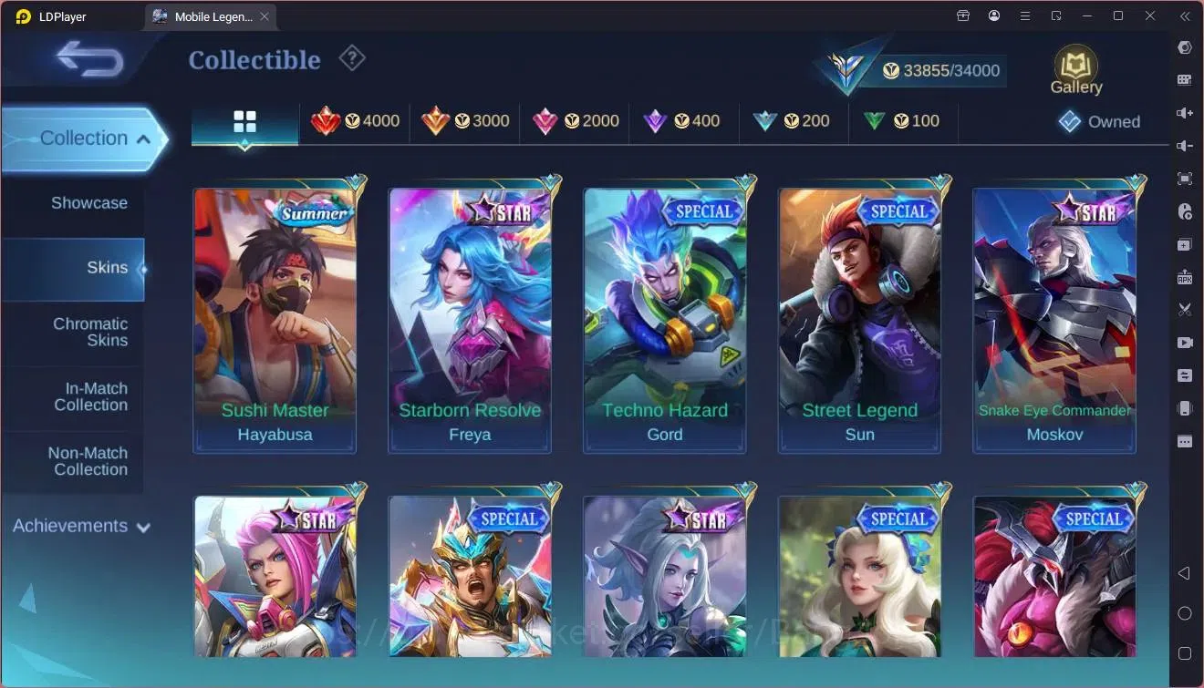 Mobile Legends: Bang Bang Accounts Global|Skin 127|Expert|KOF Karina|Prime Granger|5- image 14