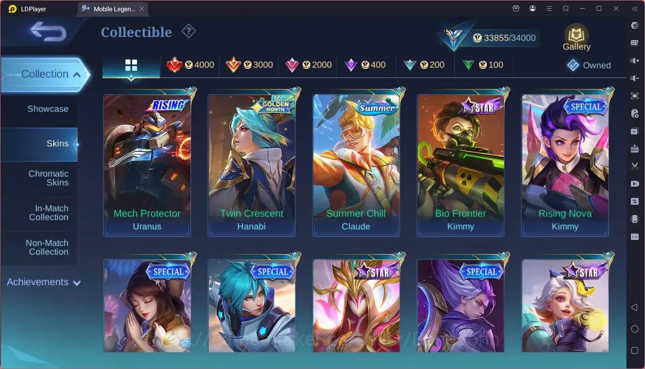 Mobile Legends: Bang Bang Accounts Global|Skin 127|Expert|KOF Karina|Prime Granger|5- image 16