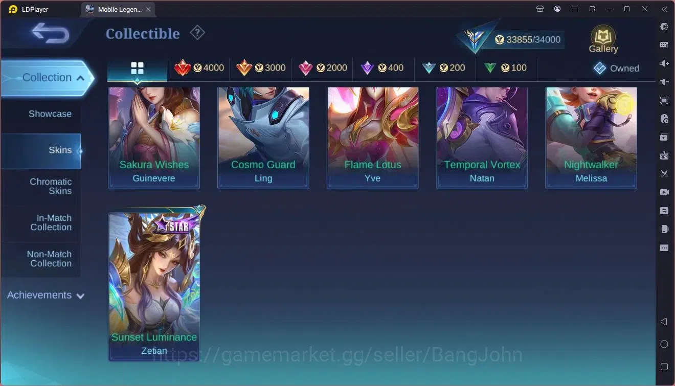 Mobile Legends: Bang Bang Accounts Global|Skin 127|Expert|KOF Karina|Prime Granger|5- image 18