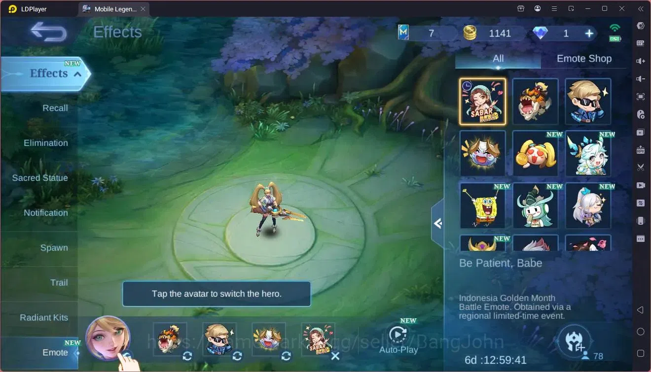 Mobile Legends: Bang Bang Accounts Global|Skin 127|Expert|KOF Karina|Prime Granger|5- image 6