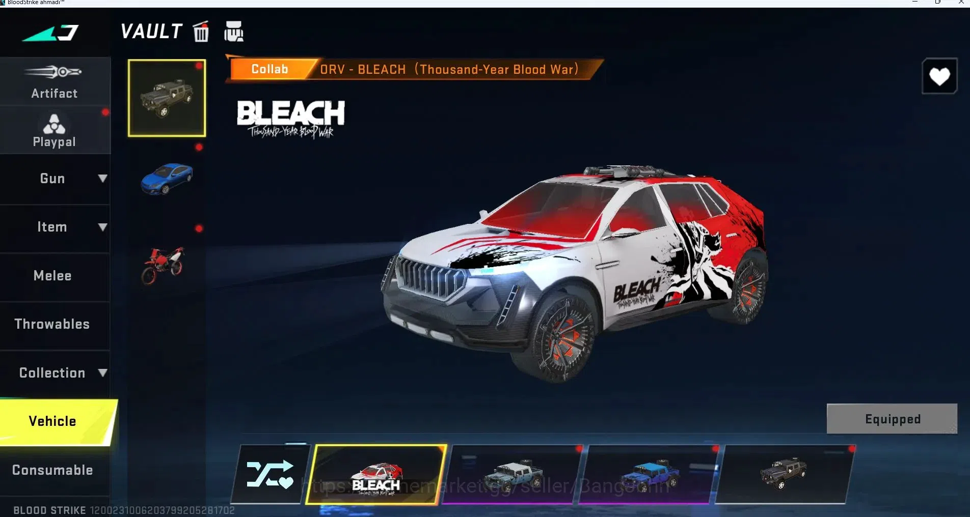 Blood Strike Accounts ASIA | 1 ETERNAL: Desert Eagle Scorpius | 1 TR: MP image 13