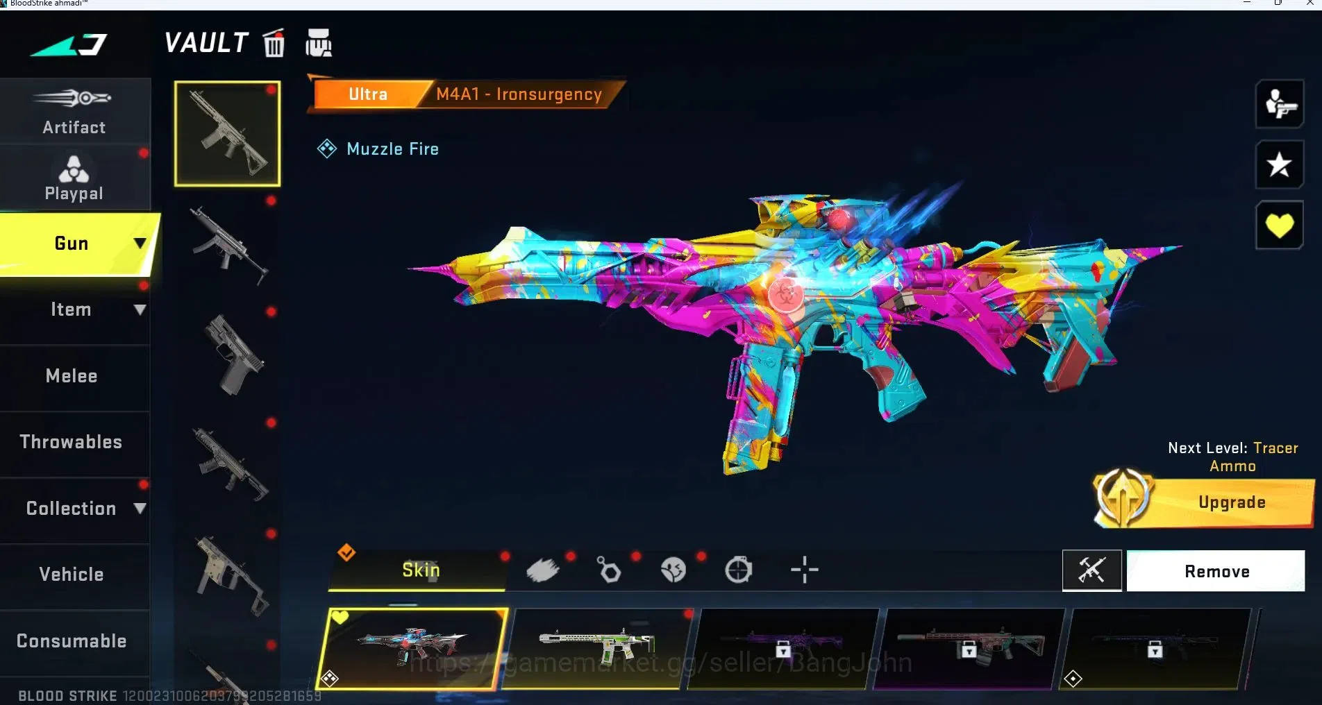 Blood Strike Accounts ASIA | 1 ETERNAL: Desert Eagle Scorpius | 1 TR: MP image 4