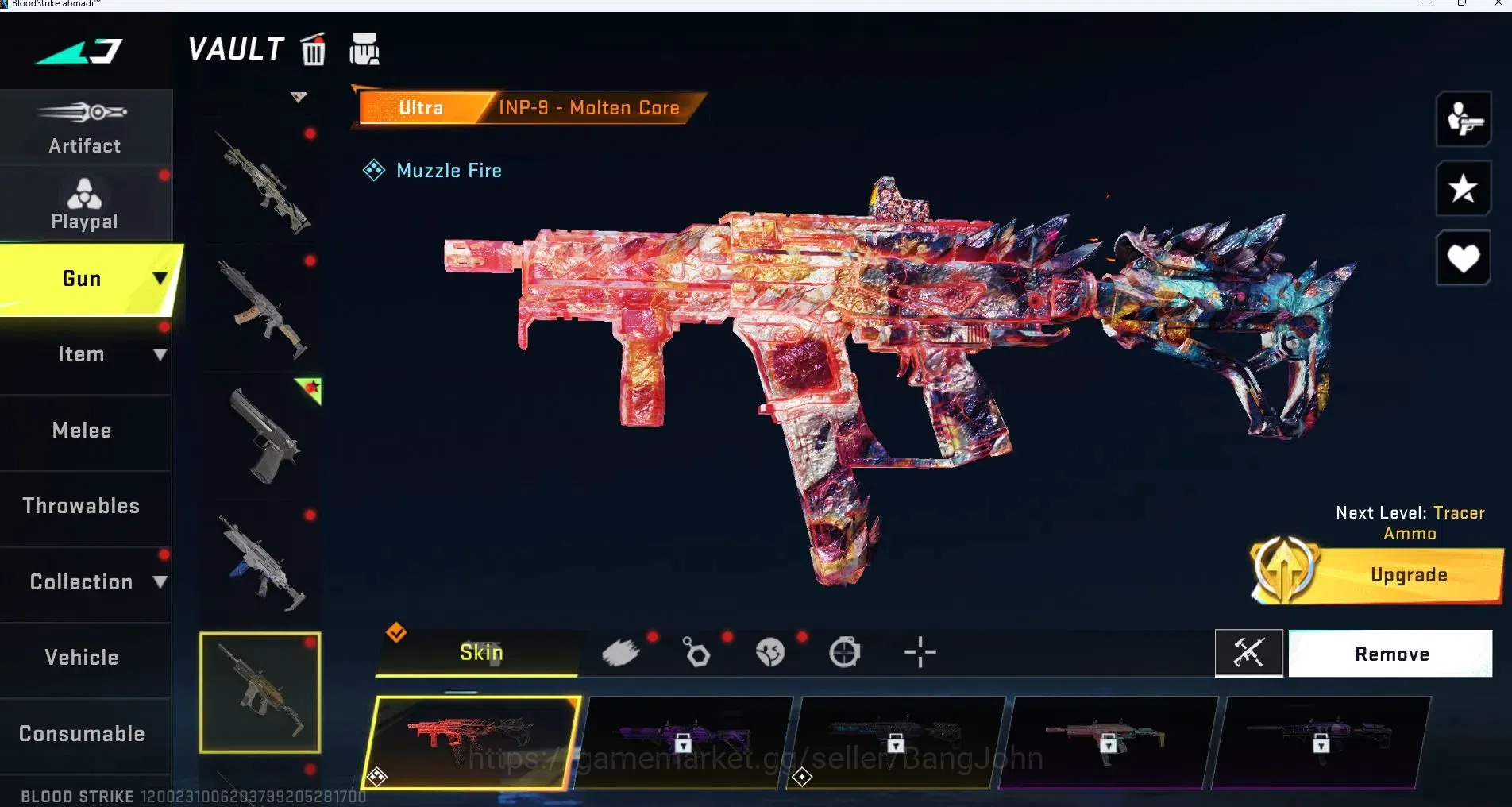 Blood Strike Accounts ASIA | 1 ETERNAL: Desert Eagle Scorpius | 1 TR: MP image 6