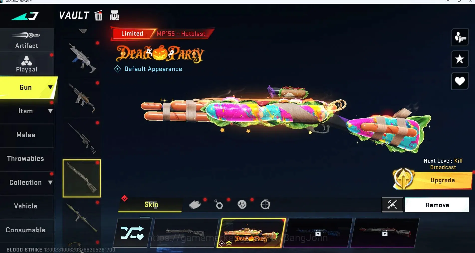 Blood Strike Accounts ASIA | 1 ETERNAL: Desert Eagle Scorpius | 1 TR: MP image 7