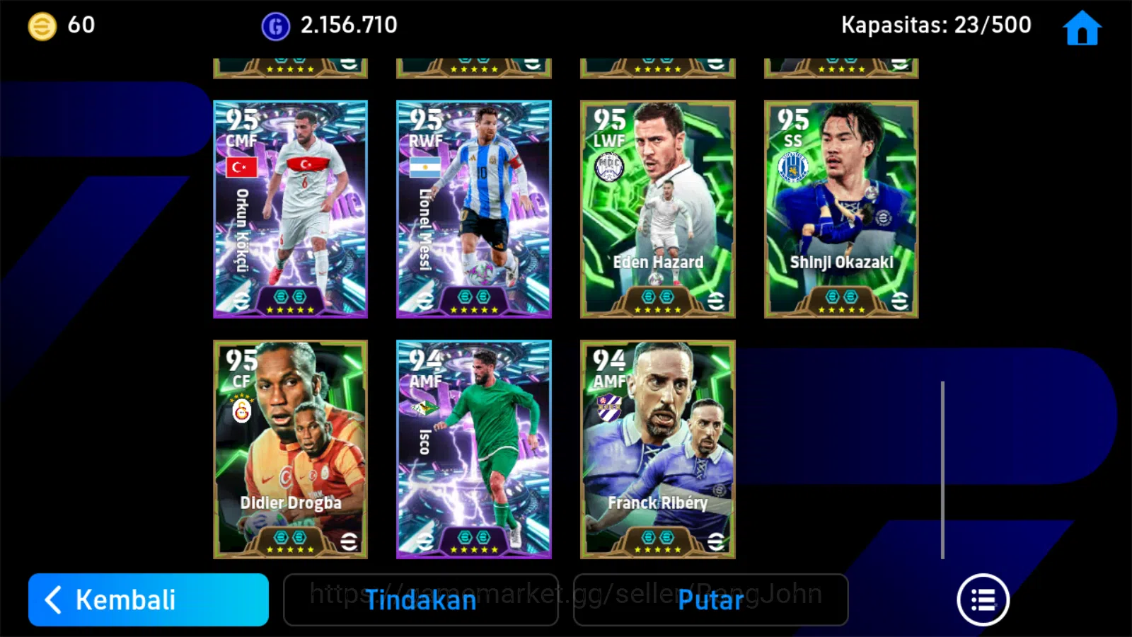 eFootball Accounts ANDROID|PW 3185|totti epic,pedri bigtime,oddo epic image 2