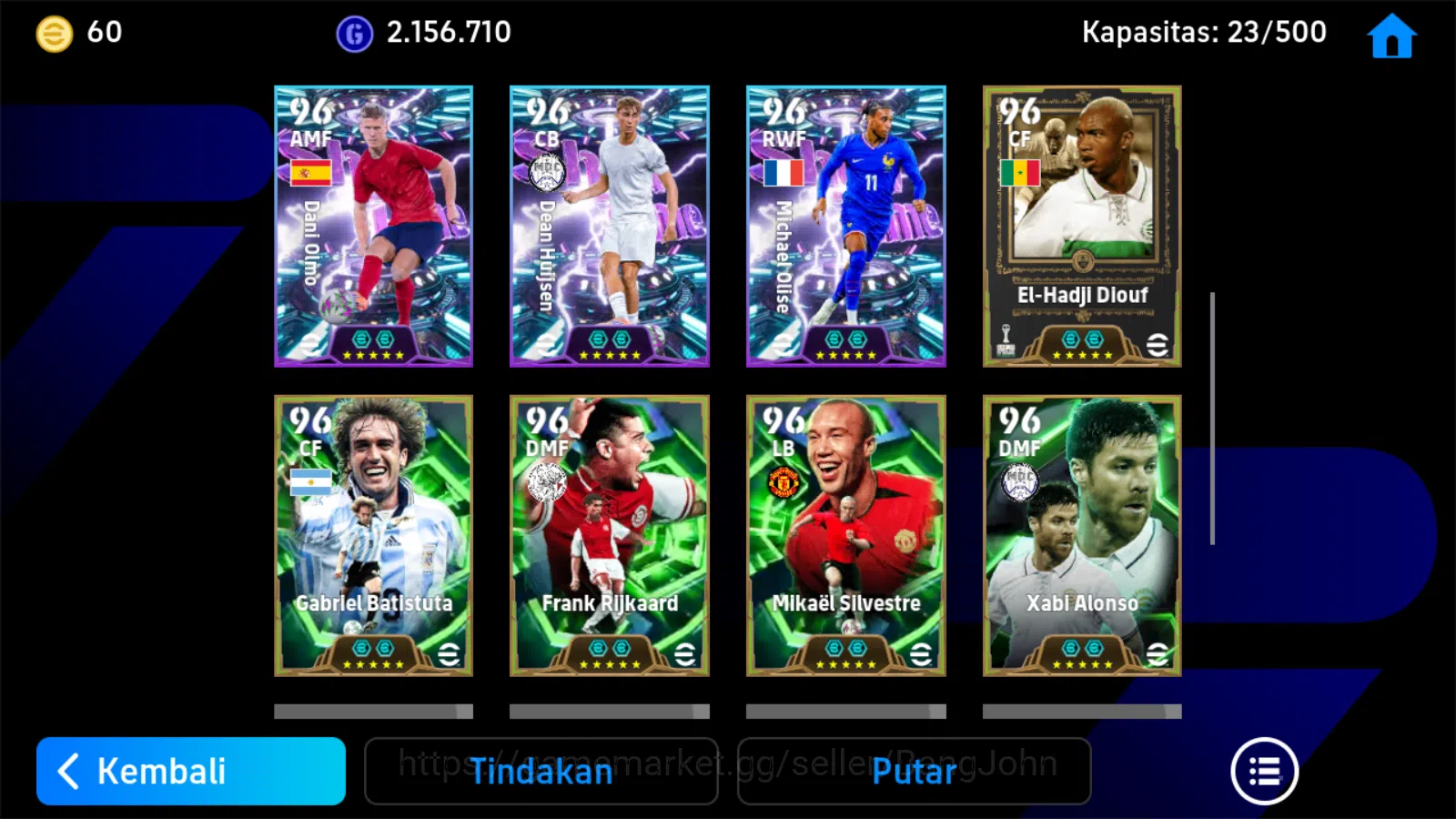 eFootball Accounts ANDROID|PW 3185|totti epic,pedri bigtime,oddo epic image 3