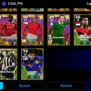 eFootball Accounts Legends & Iconic Players Android|PW 3214|Epic Kaka Puyol Ferdinand Totti Makoto Carlos,Showt HarryKane