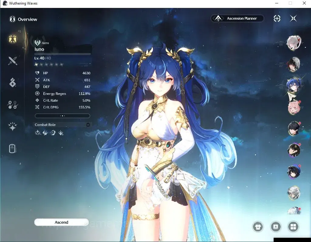 Wuthering Waves Accounts SEA | UL 45 | 3 Limited | Chisa+Sign,Hiyuki,Luno | image 4