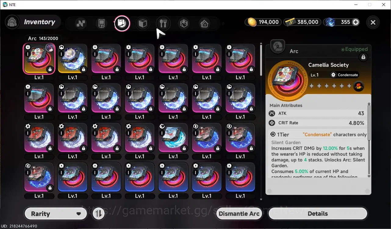 Neverness to Everness Accounts Global SEA|HL 3|2 S-Class 1 Limited [Shinku],Sakiri|2 S-Class Selector Box|Orchid 12