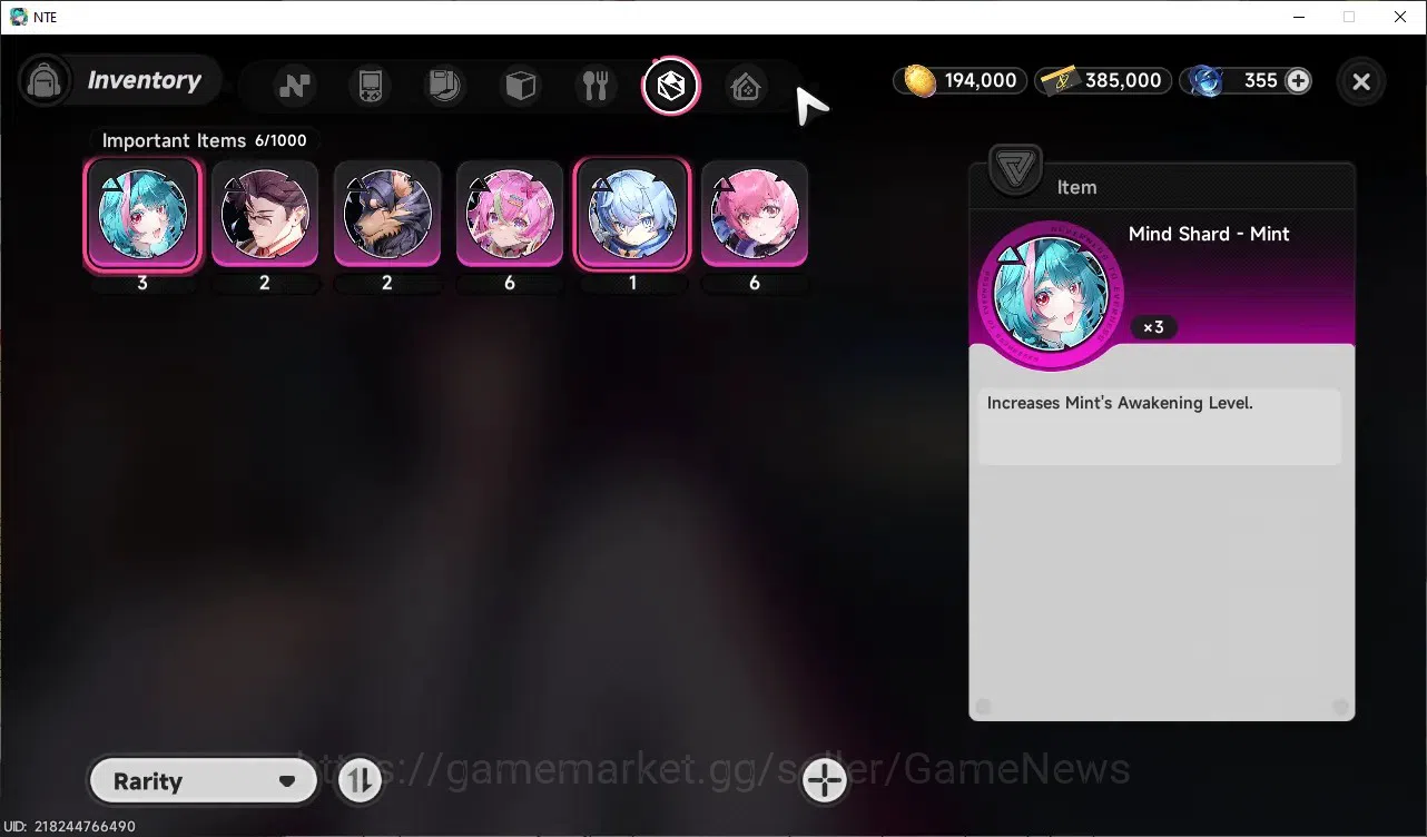 Neverness to Everness Accounts Global SEA|HL 3|2 S-Class 1 Limited [Shinku],Sakiri|2 S-Class Selector Box|Orchid 13