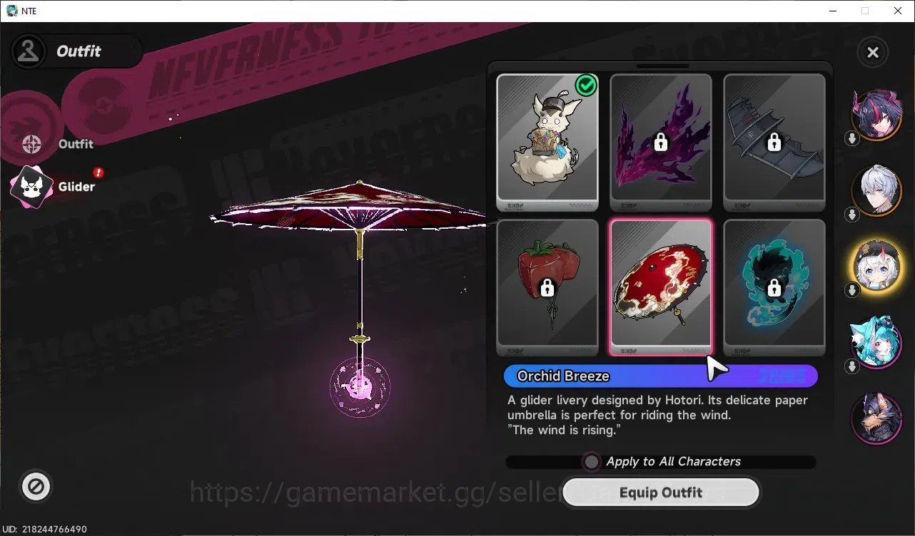 Neverness to Everness Accounts Global SEA|HL 3|2 S-Class 1 Limited [Shinku],Sakiri|2 S-Class Selector Box|Orchid 4