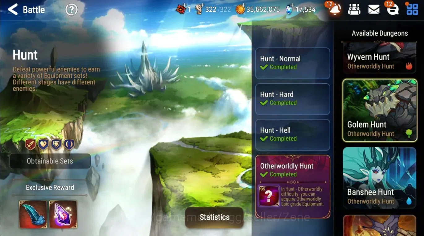 Epic Seven Accounts Global|12ML (Moon Luna, SE Celine, LQC, Ruele, Arb image 12