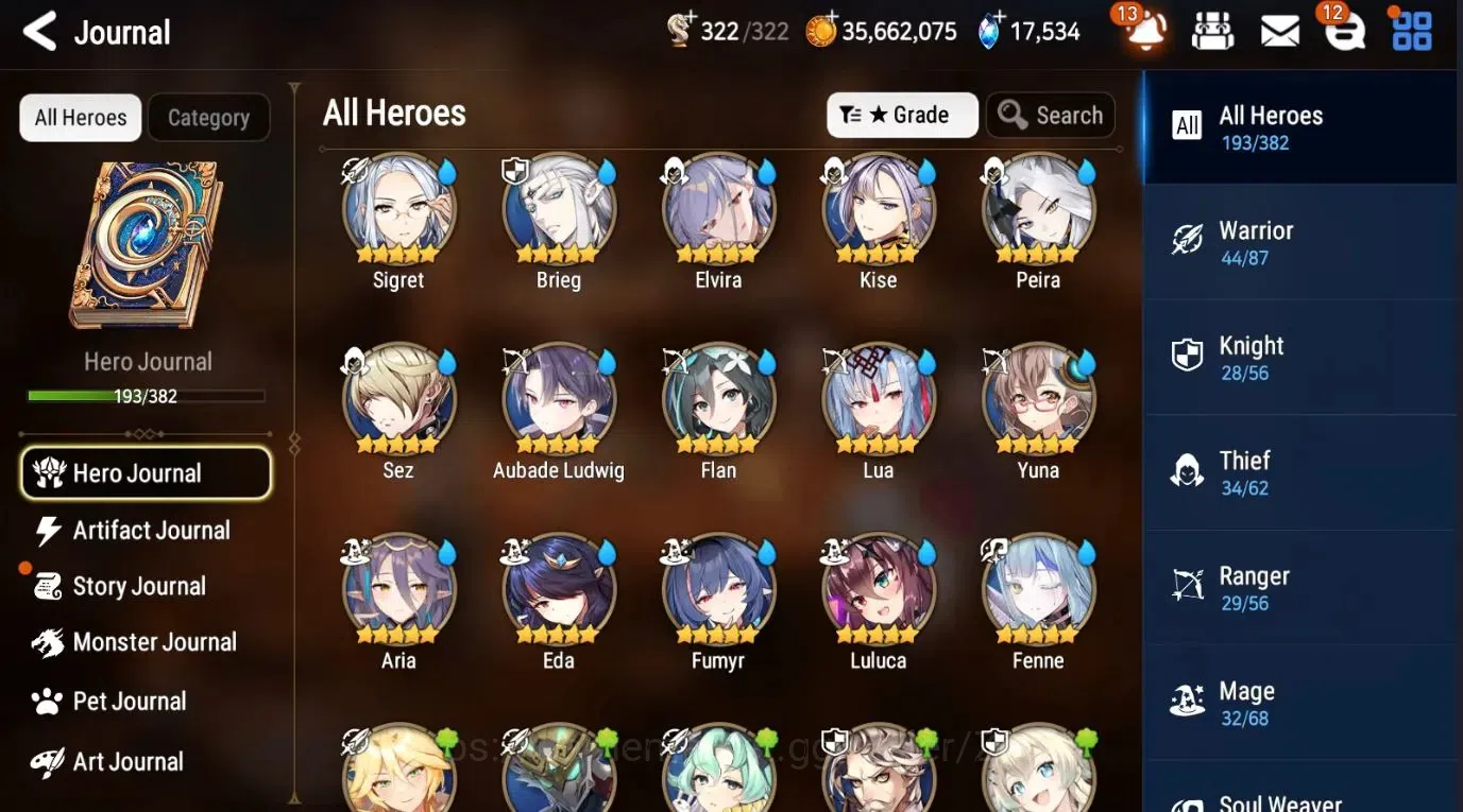 Epic Seven Accounts Global|12ML (Moon Luna, SE Celine, LQC, Ruele, Arb image 3