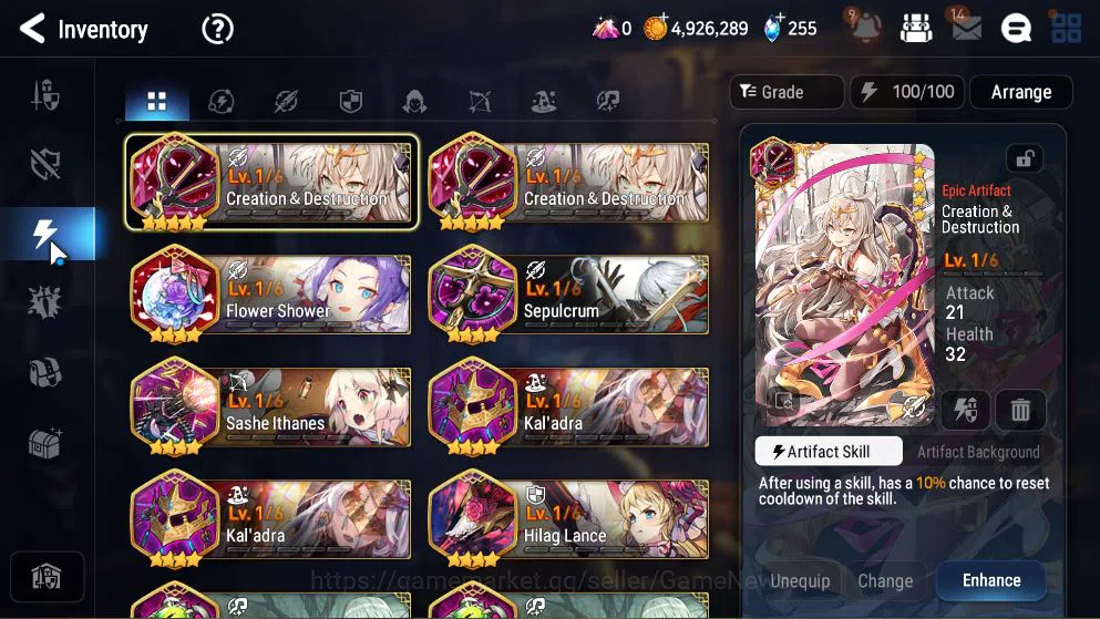 Epic Seven Accounts GLOBAL Unverif|New Era|2 ML(Salome,Sylvan Sage Viv image 11