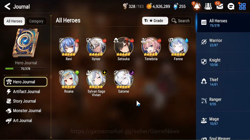 Epic Seven Accounts GLOBAL Unverif|New Era|2 ML(Salome,Sylvan Sage Viv image 16