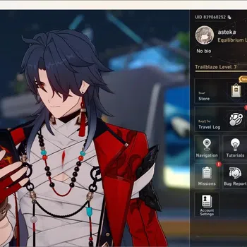Honkai Star Rail Accounts Others ASIA|TL 7|4 Char Limited [Mortenax Blade,Sparkle,DanHeng Permansor Terrae,Huohuo|Check SS