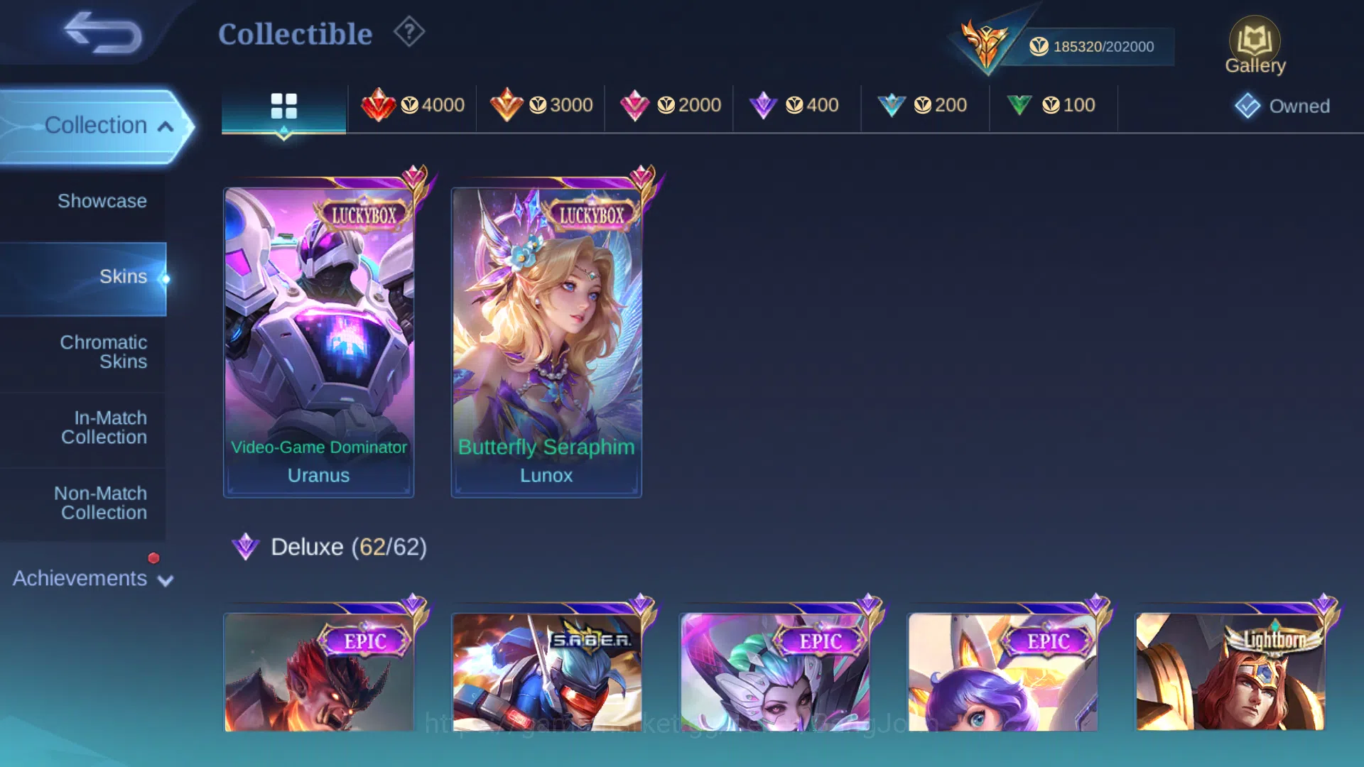 Mobile Legends: Bang Bang Accounts Hero 131 | Skin 482 | 3 Legend Alpha Franco Alucar image 10