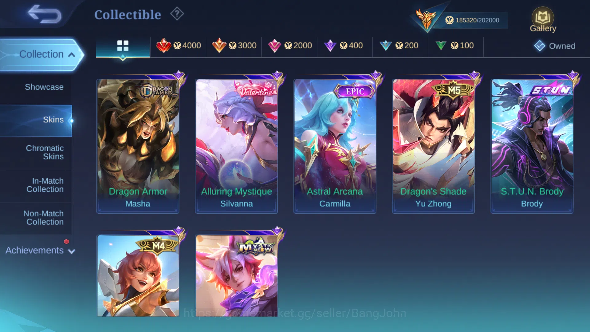 Mobile Legends: Bang Bang Accounts Hero 131 | Skin 482 | 3 Legend Alpha Franco Alucar image 15