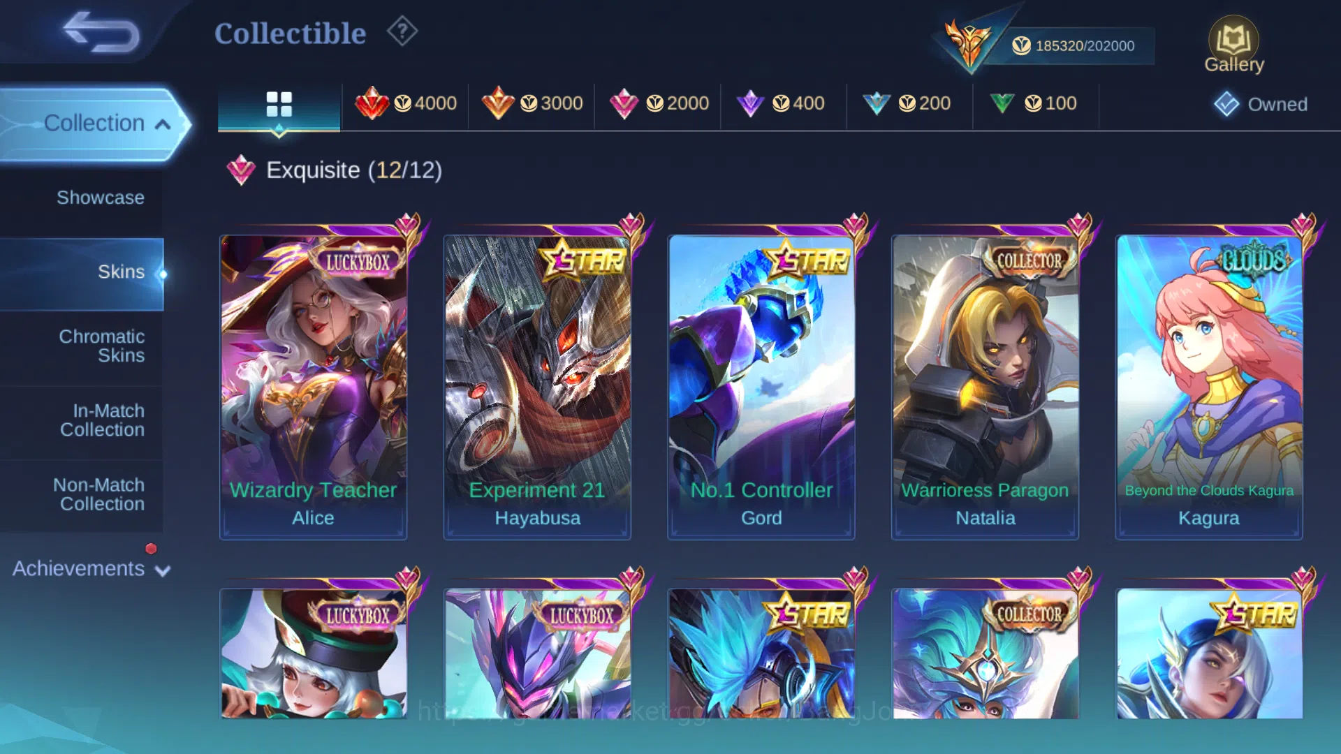 Mobile Legends: Bang Bang Accounts Hero 131 | Skin 482 | 3 Legend Alpha Franco Alucar image 8