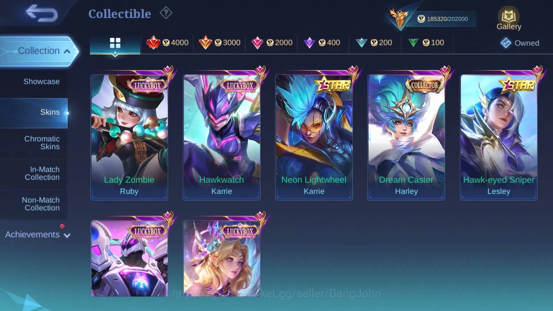 Mobile Legends: Bang Bang Accounts Hero 131 | Skin 482 | 3 Legend Alpha Franco Alucar image 9