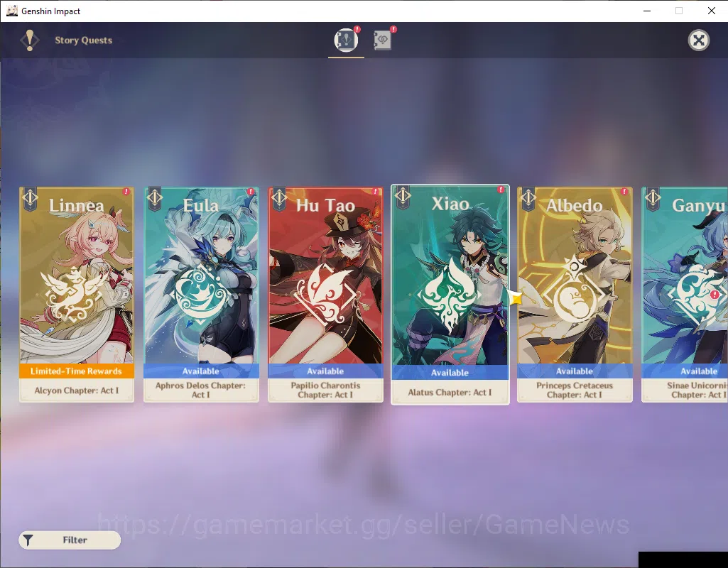 Genshin Impact Accounts ASIA|AR 41|2 Limited+1(*5Weapon)|Zibai,Columbina|M image 4