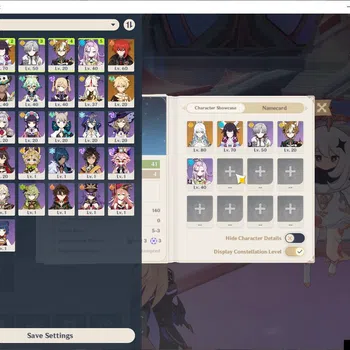 Genshin Impact Starter ASIA|AR 41|2 Limited+1(*5Weapon)|Zibai,Columbina|M image 1
