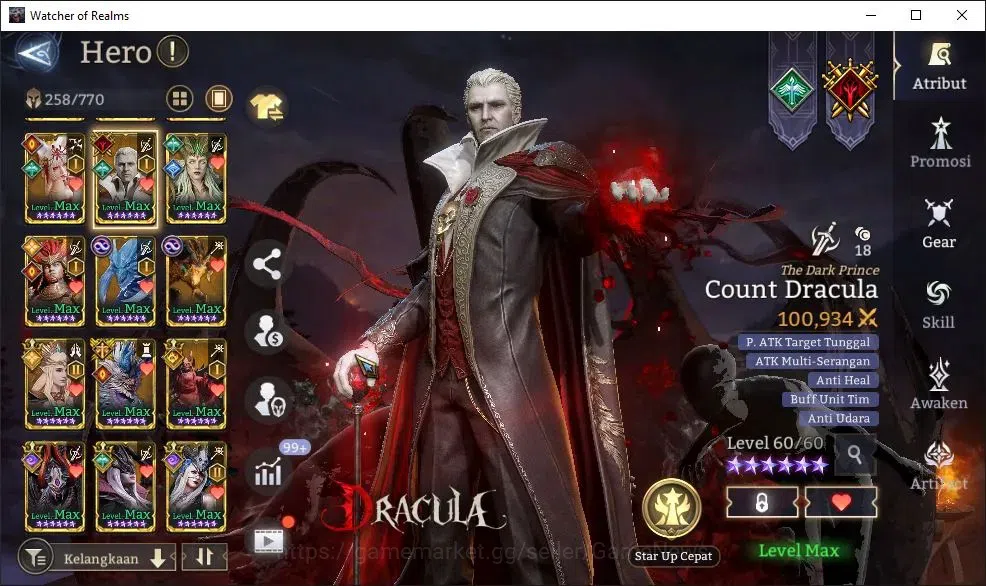 Watcher of Realms Accounts GLOBAL 60x|15M Power|4K W-GOLD,7K Gems|16 Lord[Ing image 15