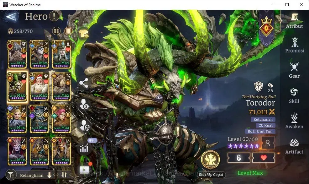 Watcher of Realms Accounts GLOBAL 60x|15M Power|4K W-GOLD,7K Gems|16 Lord[Ing image 16
