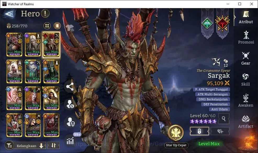 Watcher of Realms Accounts GLOBAL 60x|15M Power|4K W-GOLD,7K Gems|16 Lord[Ing image 18