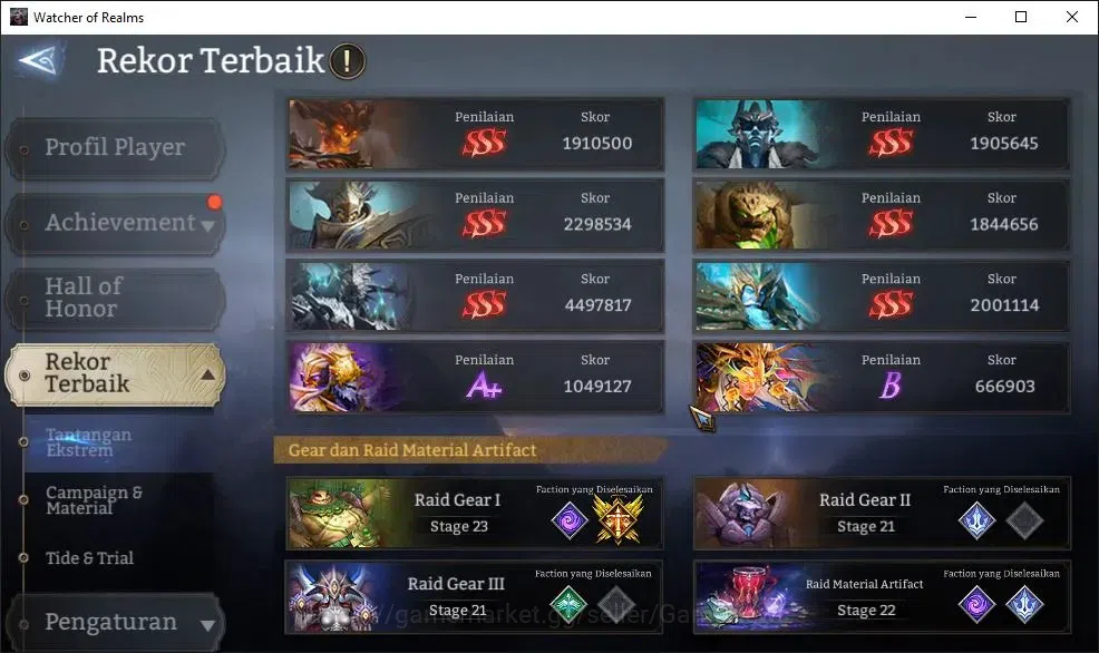 Watcher of Realms Accounts GLOBAL 60x|15M Power|4K W-GOLD,7K Gems|16 Lord[Ing image 7