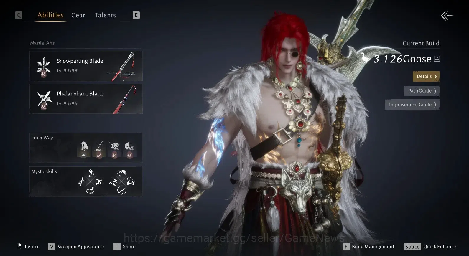 Where Winds Meet Accounts Global|Lv 95|GS 31K|1HC Used|CrimsonGlow(Hair)|FloralMajesty,BoundlessHeart,InkstoneReverie|100 5