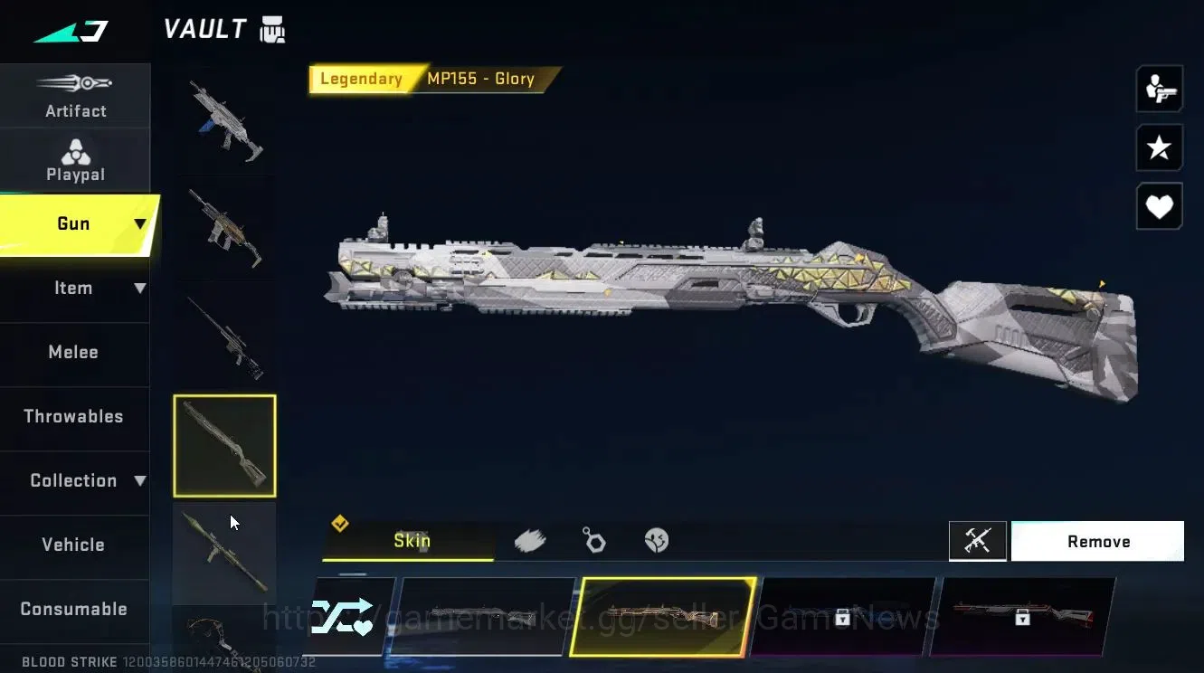 Blood Strike Accounts ASIA|ETERNAL ZERO-Odashadow|2ULTRA[Origiin122,UMP4 image 10
