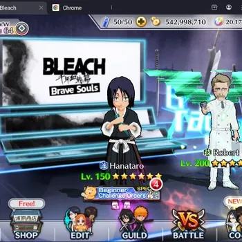 Bleach: Brave Souls Accounts Mid-Tier Global |6K BP+20K Orb|Mid Game|Robert TYBW24|Hanataro Healer|KlabID|Check SS BBS989B