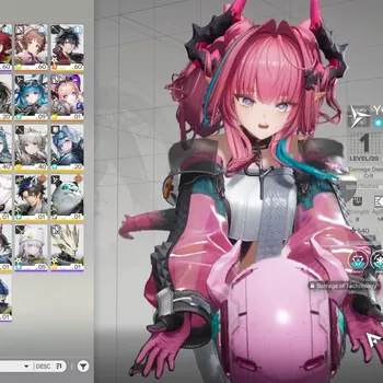 Arknights: Endfield Accounts Asia|Level 46|6 SSR 3 Limited + 8(*6 Weapon)|Laevatain+Sign,Yvonne,Liino|SSR+Wp Selector On|Log