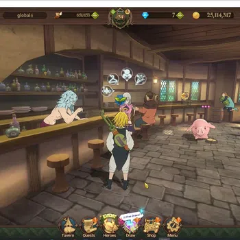 The Seven Deadly Sins: Grand Cross Accounts Endgame Global|1,5M CC|187 LS|1 LR+5 UR+Full Collab Gachiakuta|Elizabeth,Nemesis