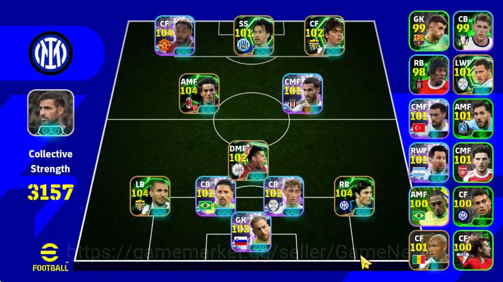eFootball Starter Mobile|Dean Huijsen (Visionary Pass),Matheus Cunha image 1