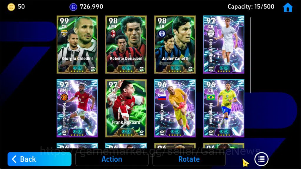 eFootball Accounts Starter Mobile|Dean Huijsen (Visionary Pass),Matheus Cunha(Blitz Curler),Frank Rijkaard(Visionary 5